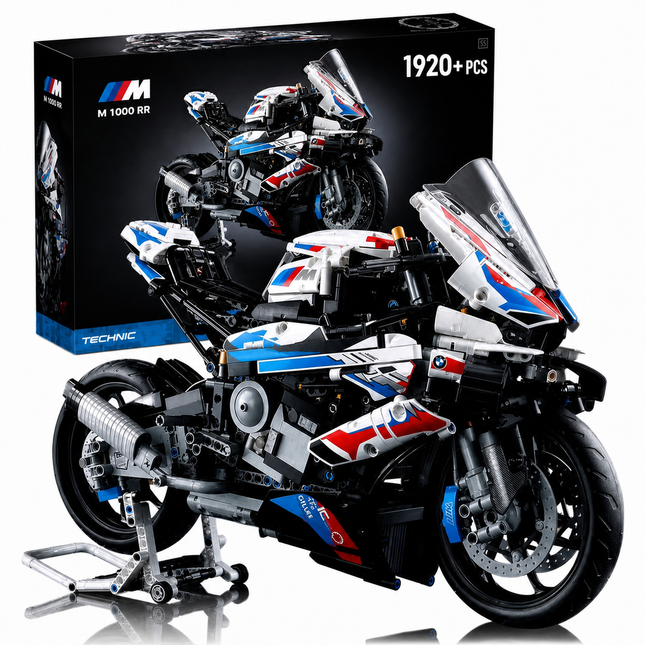 1920+ PCS - M1000RR Motorcycle Building Blocks| LEGO Compatible Set