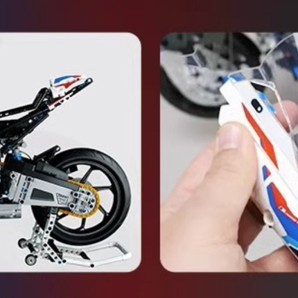 1920+ PCS - M 1000 RR Motorcycle Building Blocks| LEGO Compatible Set