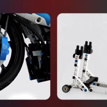1920+ PCS - M 1000 RR Motorcycle Building Blocks| LEGO Compatible Set